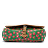 Gucci Kids Coated Canvas Floral Cat Print Messenger Bag Secondhand