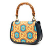 Gucci 100th Anniversary Medium GG Coated Canvas Kaleidoscope 1947 Bamboo Top Handle Bag Secondhand