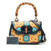 Gucci 100th Anniversary Medium GG Coated Canvas Kaleidoscope 1947 Bamboo Top Handle Bag Secondhand