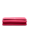Chanel Caviar Bicolor CC Wallet On Chain Secondhand