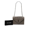 Saint Laurent Medium Grain De Poudre Triquilt Monogram Envelope Bag Secondhand