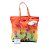 Prada Limited Edition Saffiano Trimmed Tessuto Garden City Tote Secondhand