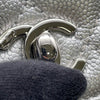 Chanel Extra Mini Metallic Quilted Caviar Coco Top Handle Bag Secondhand