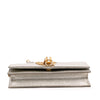 Saint Laurent Metallic Calfskin Monogram Kate Tassel Wallet on Chain Secondhand