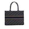Dior Medium Oblique Embroidered Canvas Book Tote Secondhand
