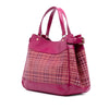 Burberry Haymarket Check Coated Canvas Ravensdon Tote Secondhand