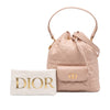 Dior Small Lambskin Macrocannage Caro Bucket Bag Secondhand