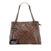 Chanel Quilted Glazed Caviar CC Crave Tote Secondhand