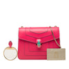 Bvlgari Small Leather Square Serpenti Forever Chain Crossbody Secondhand