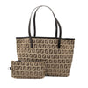 Fendi Mini Zucchino Canvas Roll Tote Secondhand
