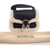 Gucci Mini Leather and Shearling Dionysus Top Handle Bag Secondhand