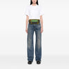 Bottega Veneta Nappa Intrecciato Trimmed Nylon Rudder Belt Bag Secondhand