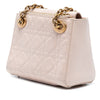 Dior Lambskin Cannage Lady Dior Double Chain Bag Secondhand