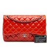 Chanel Jumbo Classic Patent Double Flap Secondhand