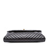 Chanel Chevron Lambskin Fold Up Again Clutch Secondhand