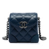 Secondhand Chanel Mini CC Quilted Calfskin Trunk Flap