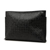 LOEWE Embossed Anagram Leather Repeat T Clutch Secondhand