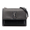 Saint Laurent Medium Studded Calfskin Monogram Sunset Crossbody Secondhand