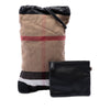 Burberry Mega Check Canvas Drawstring Backpack Secondhand