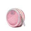 Chanel PVC and Lambskin CC Filigree Round Clutch with Chain Secondhand