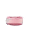 Chanel PVC and Lambskin CC Filigree Round Clutch with Chain Secondhand