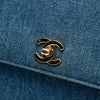 Chanel CC Denim Kelly Top Handle Bag Secondhand