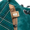 Chanel Paris Edinburgh Medium Stitched Suede Saltire Single Flap Secondhand