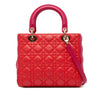 Dior Medium Bicolor Lambskin Cannage Lady Dior Secondhand