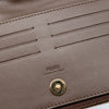 Fendi Micro Zucchino Coated Canvas Bifold Long Wallet Secondhand