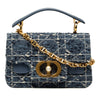 Secondhand Dior Mini Tweed Cannage Jolie Top Handle Bag
