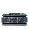 Dior Mini Tweed Cannage Jolie Top Handle Bag Secondhand