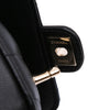 Chanel Lambskin CC in Love Heart Necklace Bag Secondhand