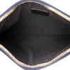 Fendi Fila Mania Multicolor Zucca Embossed Leather Clutch Secondhand