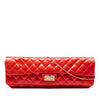 Chanel Quilted Patent Reissue 2.55 East West Single Flap Secondhand