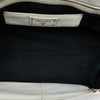 Prada Saffiano Trimmed Canvas Satchel Secondhand