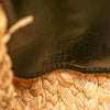 LOEWE Small Raffia and Leather Gate Top Handle Bag Secondhand