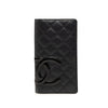 Secondhand Chanel Quilted Lambskin Cambon Ligne Bifold Wallet