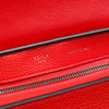 Celine Medium Drummed Calfskin and Suede Trapeze Satchel Secondhand