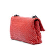 Bottega Veneta Small Nappa and Patent Intrecciato Olimpia Shoulder Bag Secondhand