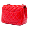 Chanel Mini Square Classic Patent Single Flap Secondhand