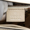 Gucci Calfskin Frame Print Bamboo Top Handle Bag Secondhand