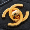 Chanel CC Quilted Caviar Front Pocket Shoulder Bag Secondhand