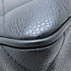 Chanel CC Quilted Caviar Front Pocket Shoulder Bag Secondhand