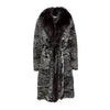 Secondhand Gianfranco Ferré Rabbit and Fox Fur Coat - '90s