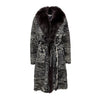 Secondhand Gianfranco Ferré Rabbit and Fox Fur Coat - '90s