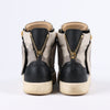 Giuseppe Zanotti High-top Sneakers Camouflage x Leather in Black, Size 40 EU Secondhand