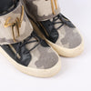Giuseppe Zanotti High-top Sneakers Camouflage x Leather in Black, Size 40 EU Secondhand