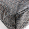 Goyard Saint Louis PM PVC & Leather Shoulder Bag in Black Secondhand