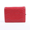 Secondhand Gucci GG Marmont 466492 Leather Compact Wallet Red
