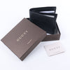 Gucci Guccissima 212185 Leather Compact Wallet in Black Secondhand